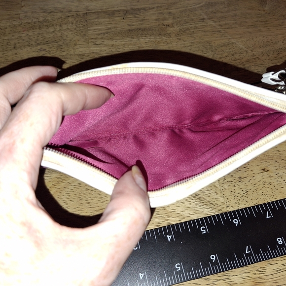 Coach suede pochette/wristlet - Picture 4 of 5